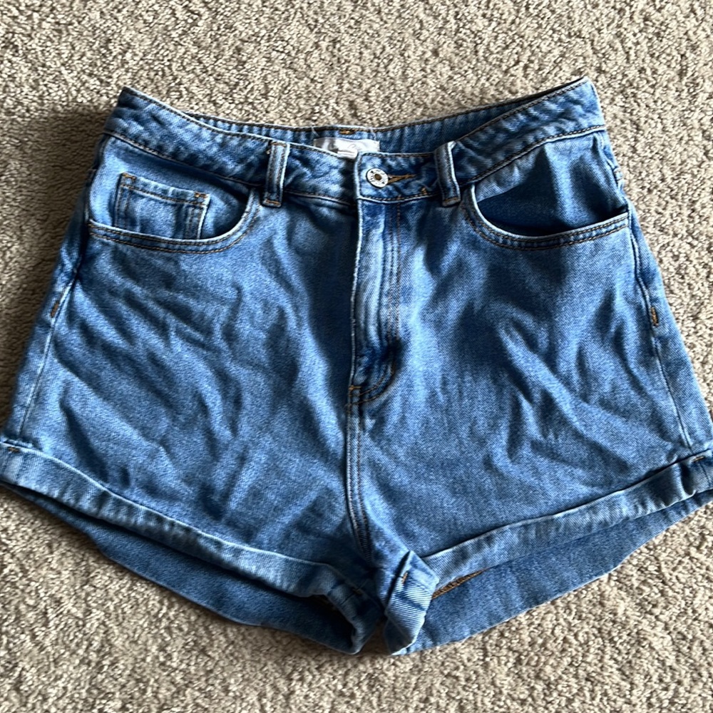 High rise shorts